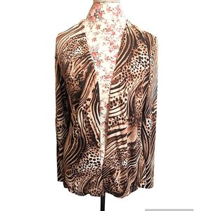 Vintage Ronni Nicole animal print jacket